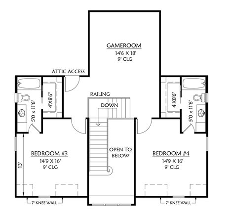 House Plan 41420 - Farmhouse Style with 4103 Sq Ft, 4 Bed, 4 Bath