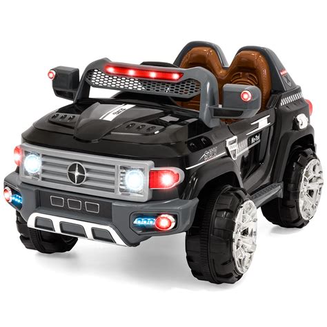 12V MP3 Kids Ride on Truck Car RC Remote Control, LED Lights, AUX and Music #toys #ride #hobbies ...