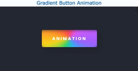 Simple CSS Gradient Button Animation (Tutorial + Free Code)