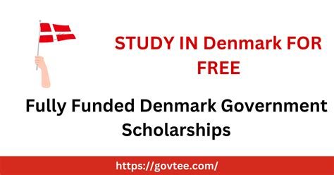 Fully Funded Denmark Government Scholarships 2023 - Govtee.com