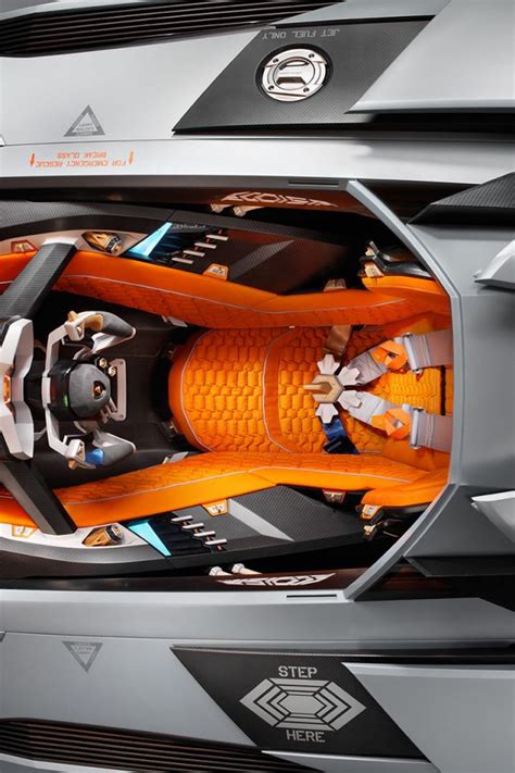 Lamborghini Egoista Interior. - Wallpapers