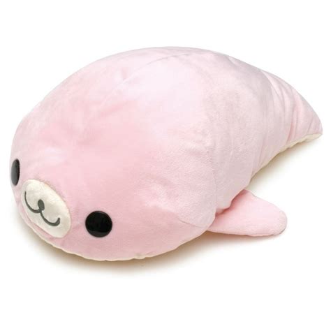 San-x Mamegoma Plush 13'' Pink - Walmart.com - Walmart.com