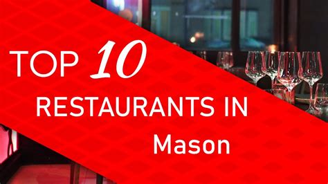 Top 10 best Restaurants in Mason, Ohio - YouTube