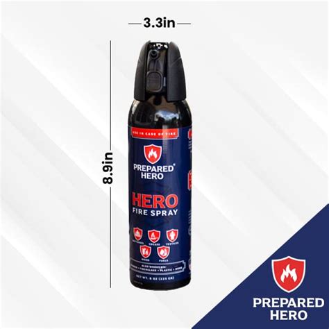 Prepared Hero Fire Spray - Mini Fire Extinguishers for House, Car ...