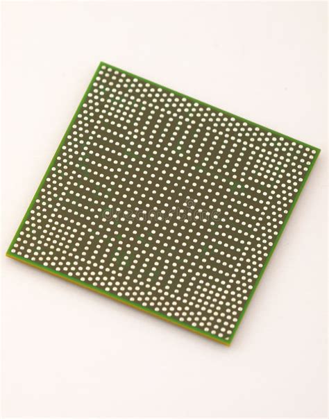 BGA chip stock image. Image of component, micro, background - 13130225