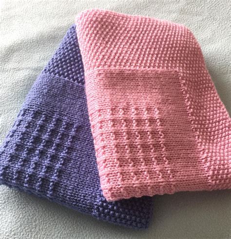 Alia Baby Blanket Knitting pattern by Daisy Gray Knits