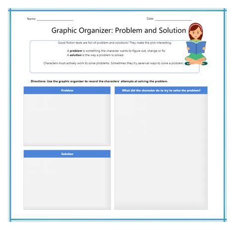 Problem Solution Graphic Organizer Printable | EdrawMax Templates