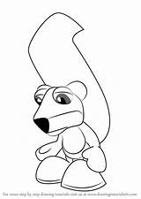 Banjo Kazooie Coloring Pages sketch template