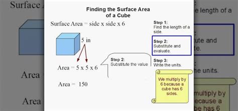 How to Find the surface area of a cube « Math :: WonderHowTo