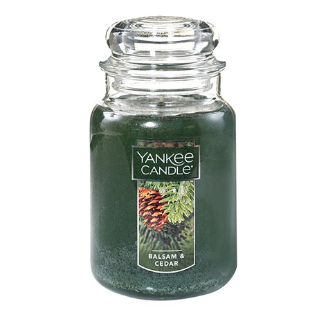 Yankee Candle Balsam & Cedar - Original Large Jar Scented Candle - Walmart.com - Walmart.com