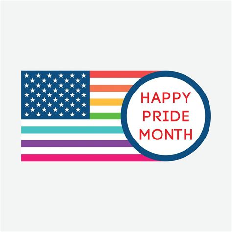 LGBTQ Pride Month. Icon and symbol in rainbow colors style. Editable, EPS 10, Vector ...