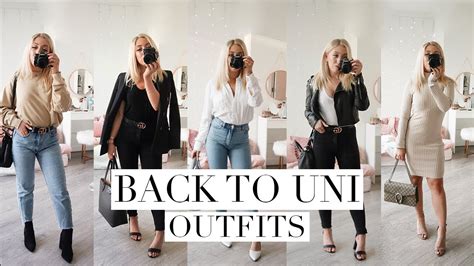 5 BACK TO SCHOOL OUTFIT IDEAS | Back To Law School/University 2018 - YouTube