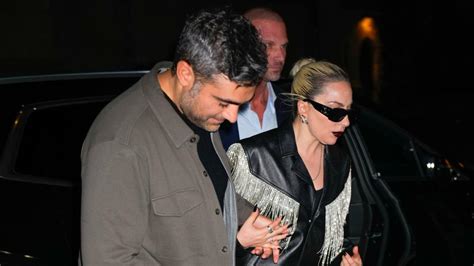 Lady Gaga and Michael Polansky Made a Rare Appearance Holding Hands ...