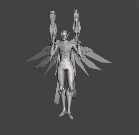 Strike Paladin Lucian 3D Model 3D model 3D printable | CGTrader