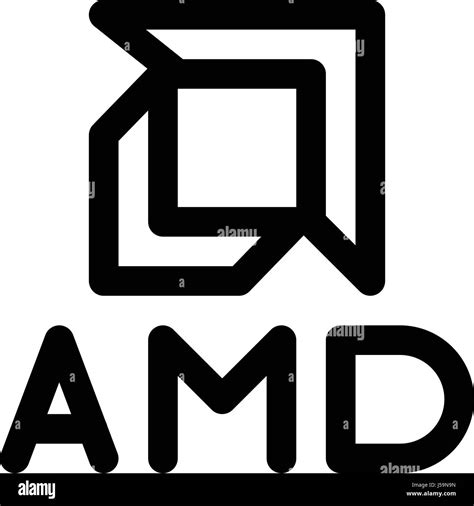 Amd logo Stock Vector Images - Alamy