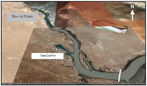 Satellite image for Khor Al-Zubair | Download Scientific Diagram