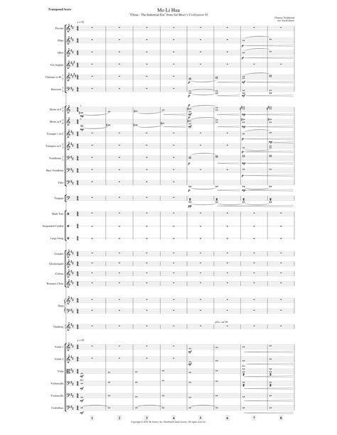 Civilization VI Sheet Music — Geoff Knorr