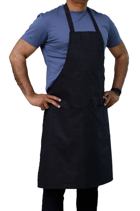 Best Black Bib Apron with Pockets » Restaurant Linen Store