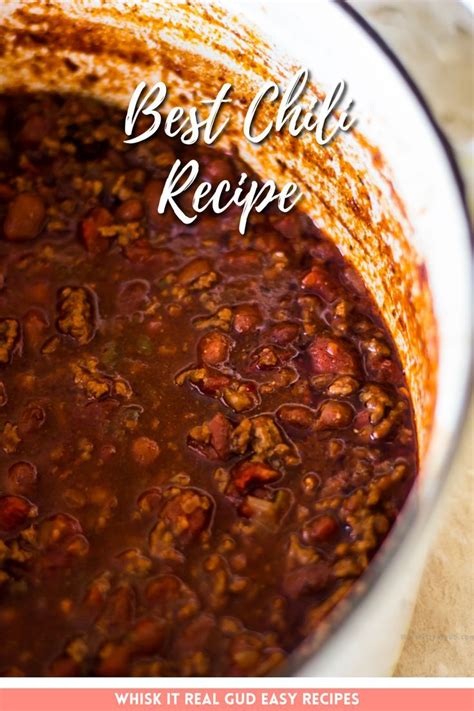 Best chili recipe award winning with video – Artofit