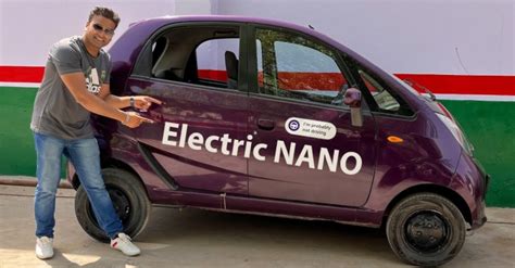 Vlogger drives Tata Nano Electric prototype [Video]