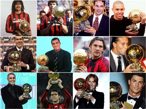 21 Ballon d'Or winners since 1987. Carlo Ancelotti was the teammate or the coach of 12 of them ...