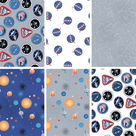 NASA Fabric by the Yard | Etsy