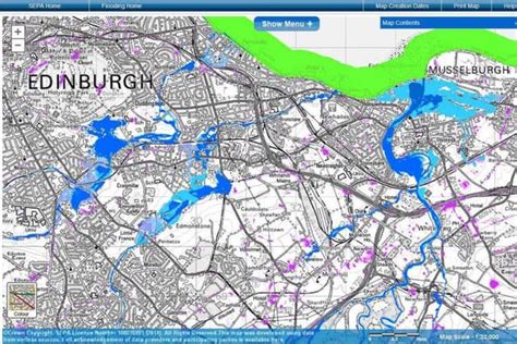 Maps of Scotland’s flood-risk communities issued