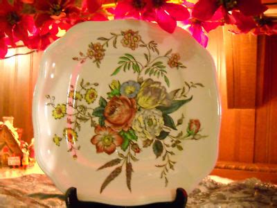 Copeland Spode Gainsborough Luncheon Plates -- Antique Price Guide Details Page