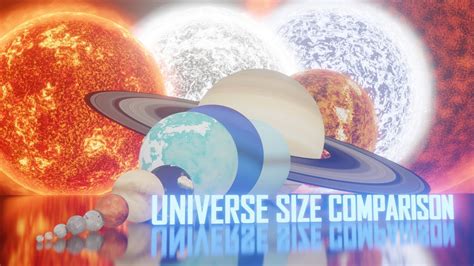 Universe Size Comparison 2┃3d Animation - YouTube