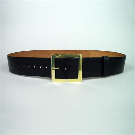 Leather Santa Claus Belt 3" Wide - Leathersmith Designs Inc.