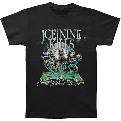 Ice Nine Kills Men's Album Artwork Short Sleeve T shirt Black-in T ...