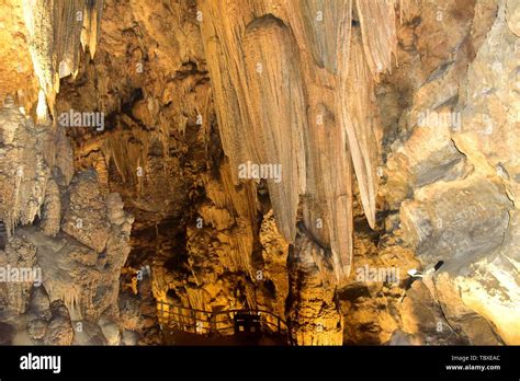 Natural karst caves Stock Photo - Alamy