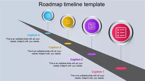 Creative Roadmap Timeline PPT And Google Slides Templates