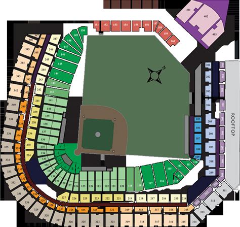 Colorado Rockies Stadium Map