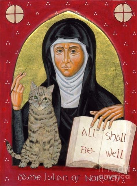 Juliana van Norwich, 9 mei | Julian of norwich, Patron saint of cats, Cats