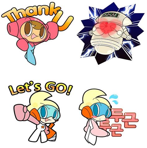 Mr. Driller (ミスタードリラー) for Kakao Emojis | Animation art character design, Character design ...