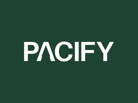 Pacify logo design by Muhammad Ibrahim on Dribbble