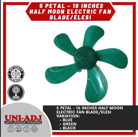 5 Petal - 16 inches Half Moon Electric Fan Blade/Elesi | Lazada PH