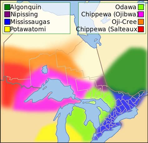 Saulteaux | Algonquin, Algonquin language, Indigenous peoples