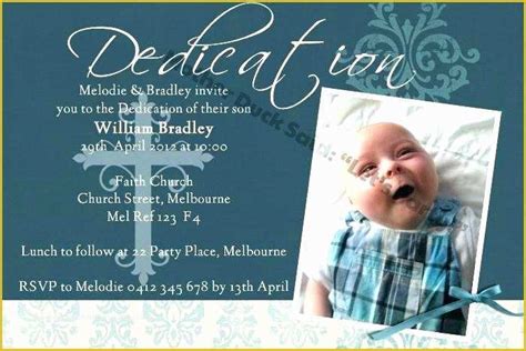 Baby Dedication Invitations Free Template Of Baby Dedication Invitations Etsy 5 6 by Invites ...