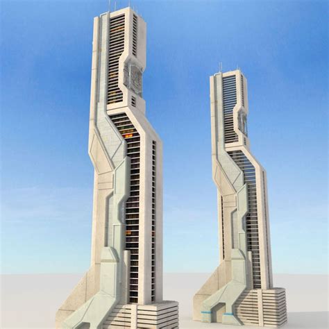 Futuristic building, Scifi building, Futuristic architecture