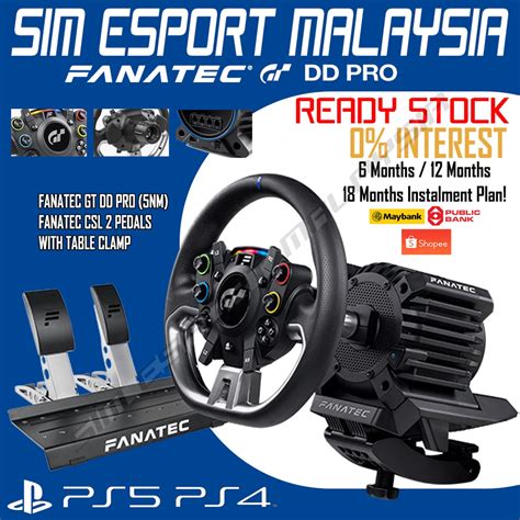 Fanatec GT DD PRO Bundle | Shopee Malaysia