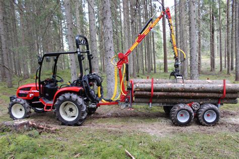 Log Loader/Trailer for ATV - Hants Equipment Ltd.