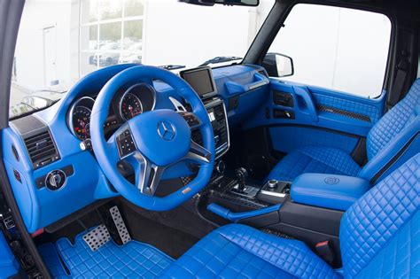 Brabus G500 4x4 Has a Blue Leather Interior That's Nifty - autoevolution