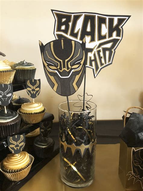 Black Panther Theme Birthday Party Panther Party Birthday Catchmyparty ...