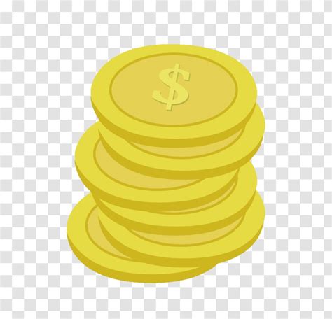 Coin Clip Art - Stack Transparent PNG