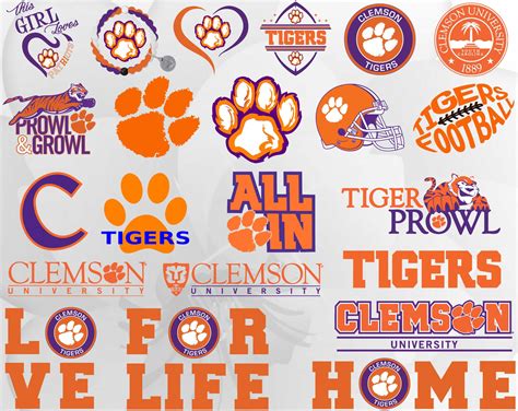 Clemson Tigers Svg, NCAA svg, NFL svg Football Svg Files, T-shirt design, Cut files, Print Files ...