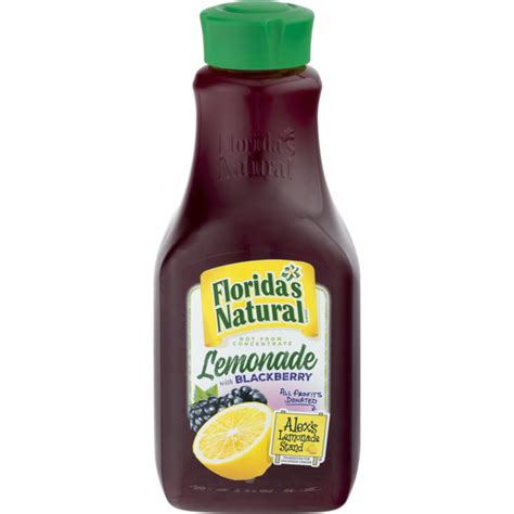 Florida's Natural Lemonade With Blackberry (59 fl oz) - Instacart