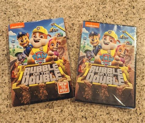 PAW Patrol: Rubble on the Double DVD, + slipcase 32429350152 | eBay