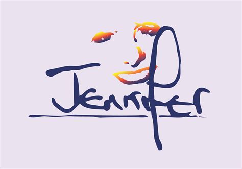 Jennifer Logo | Jennifer, Jennifer name, Feelings